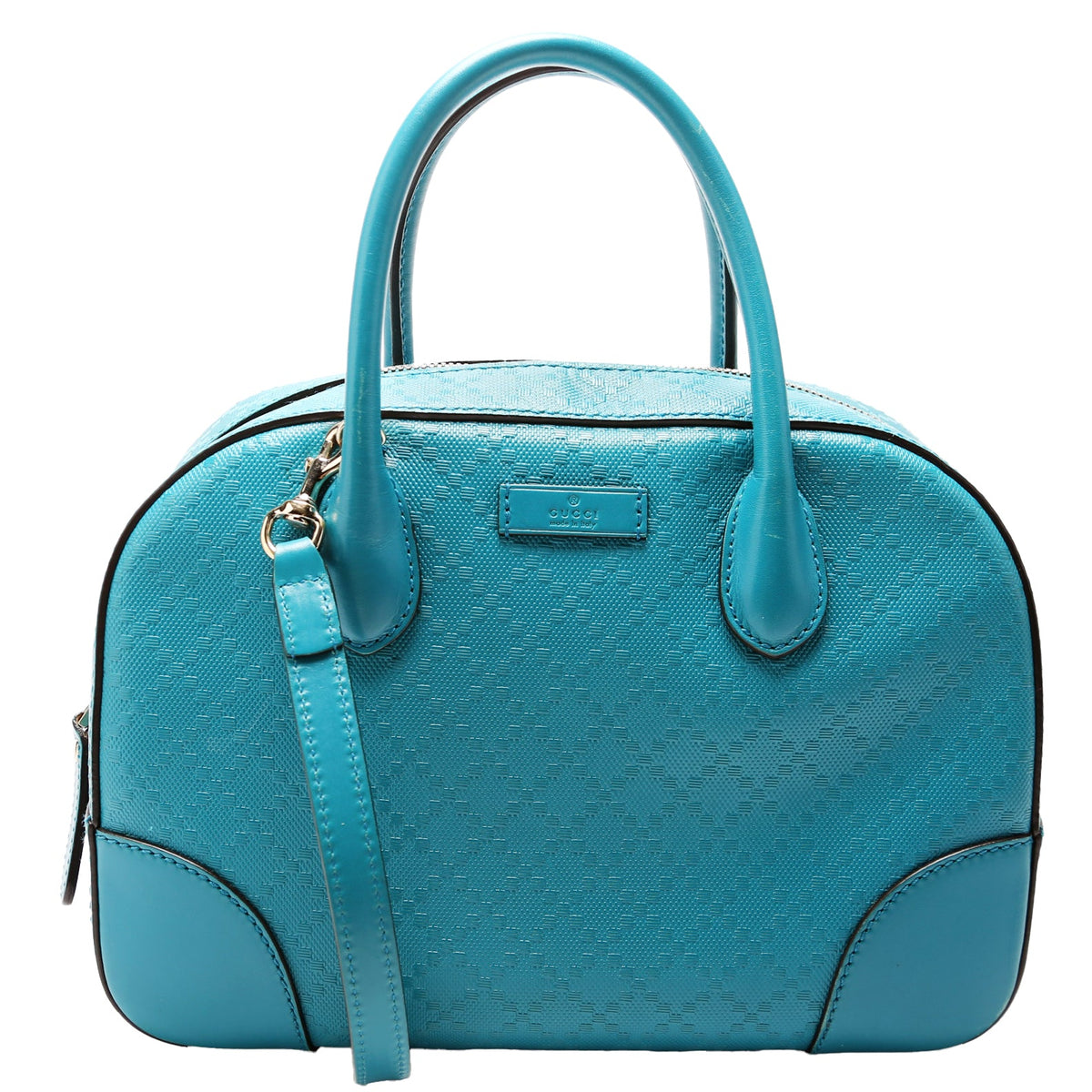 Diamante Satchel Teal