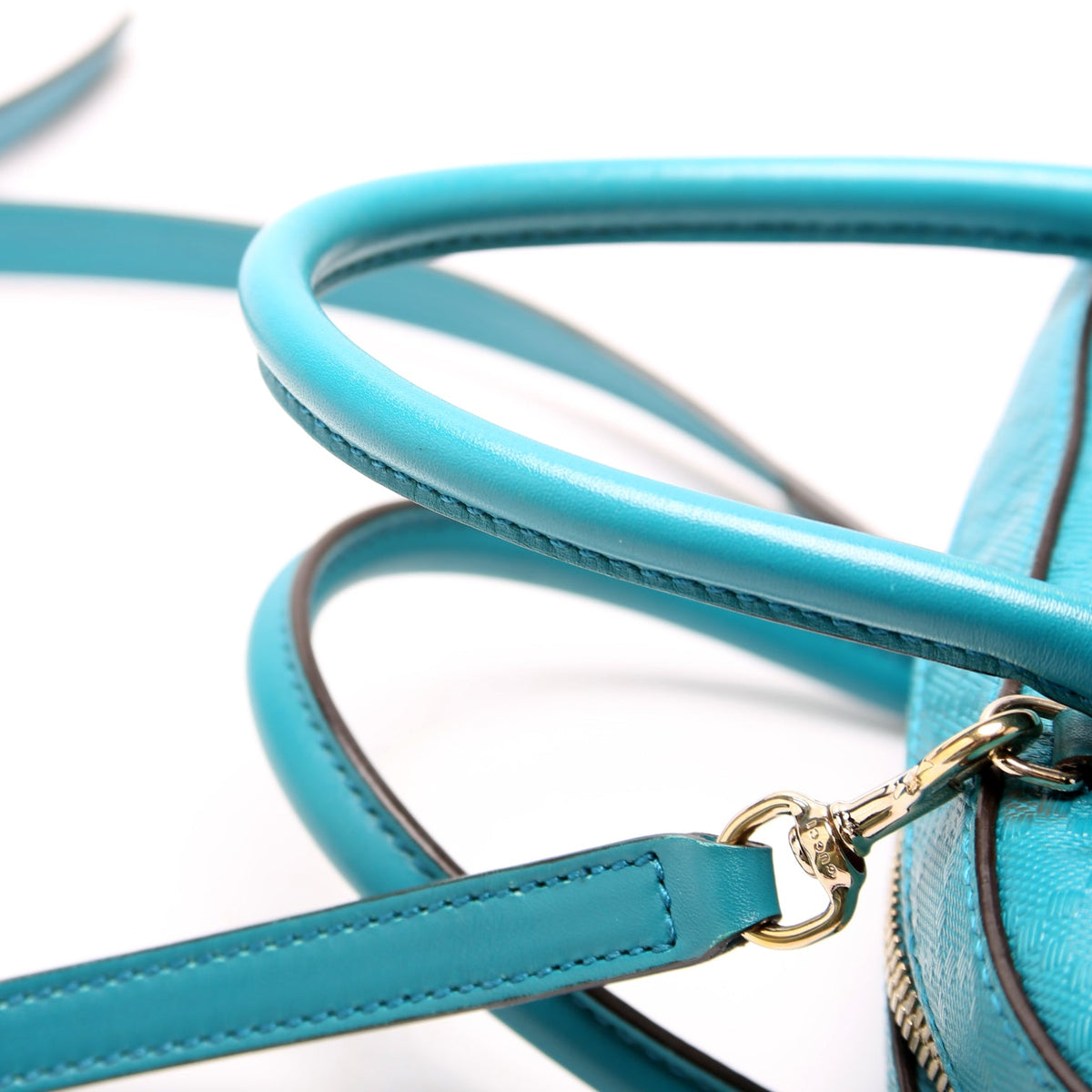 Diamante Satchel Teal