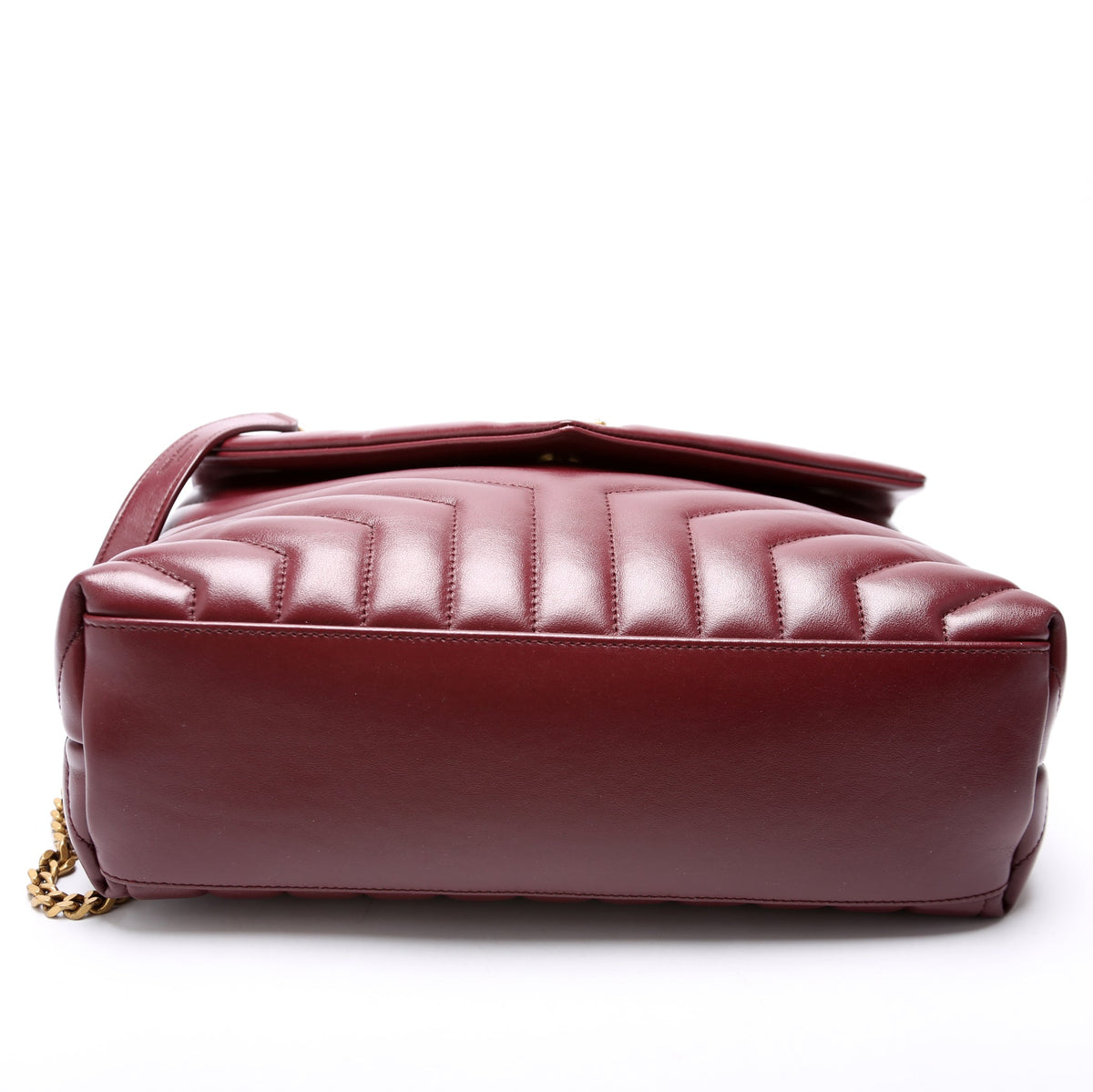 Lou Lou Medium Quilted  Burgundy