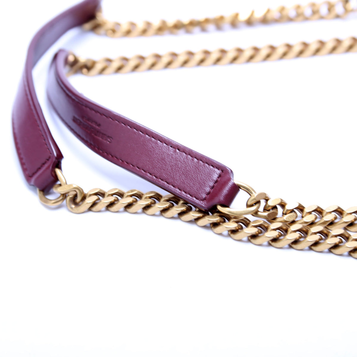 Lou Lou Medium Quilted  Burgundy