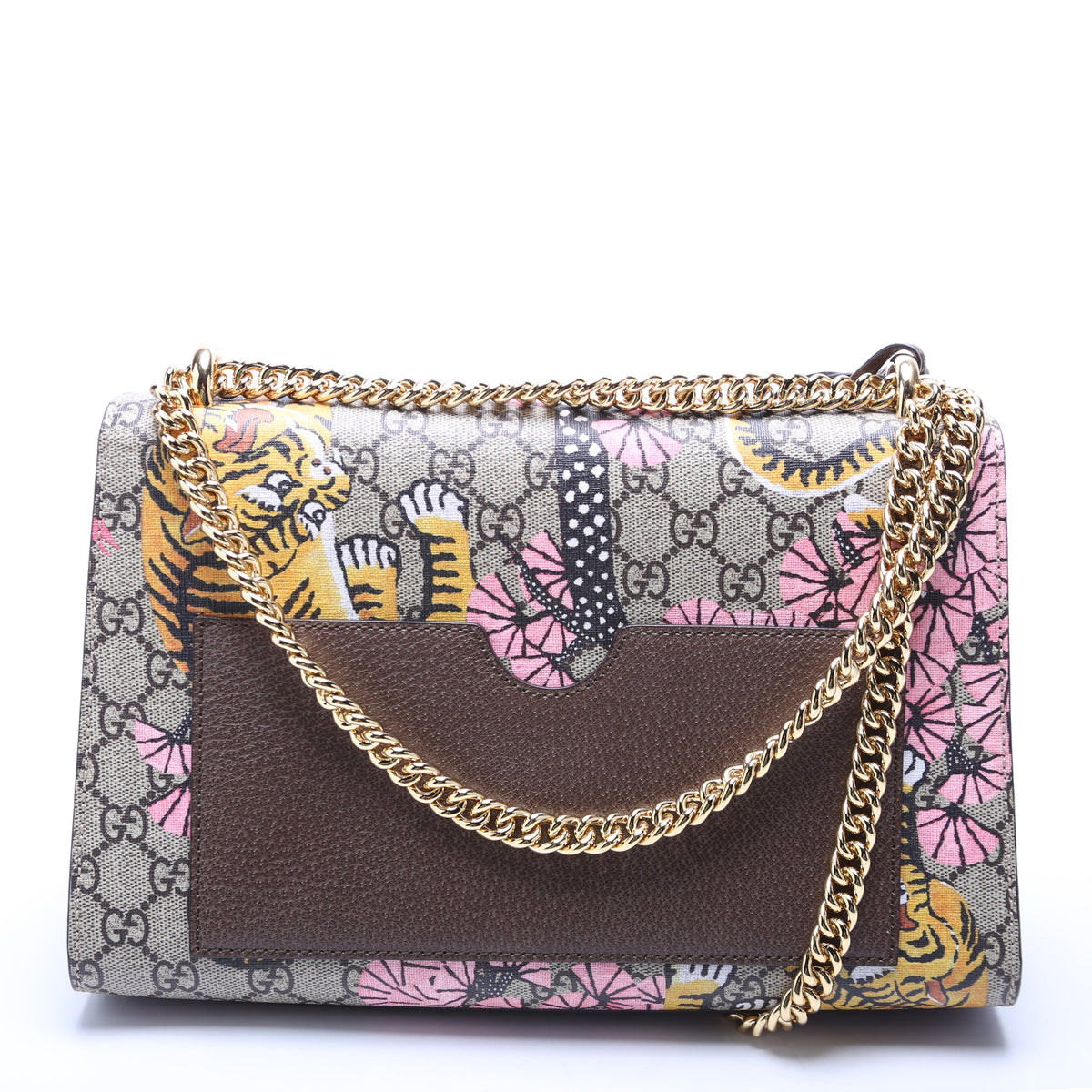 Padlock GG Supreme Bengal Shoulder Medium Multicolor