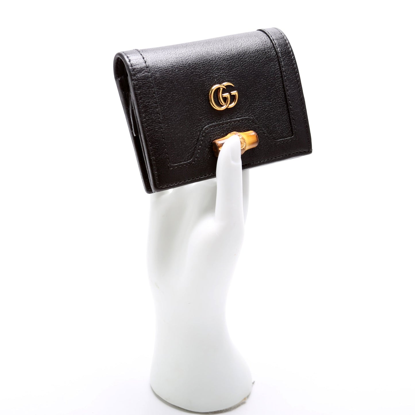 Diana Card Case Wallet Black