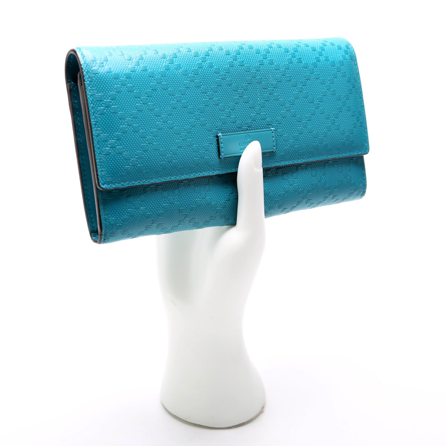 Diamante Long Wallet  Blue