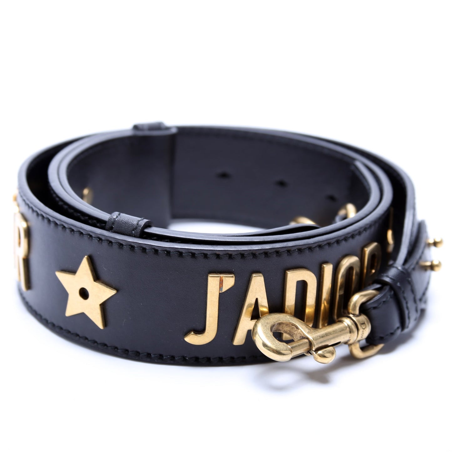 Studded J'adior Leather Strap