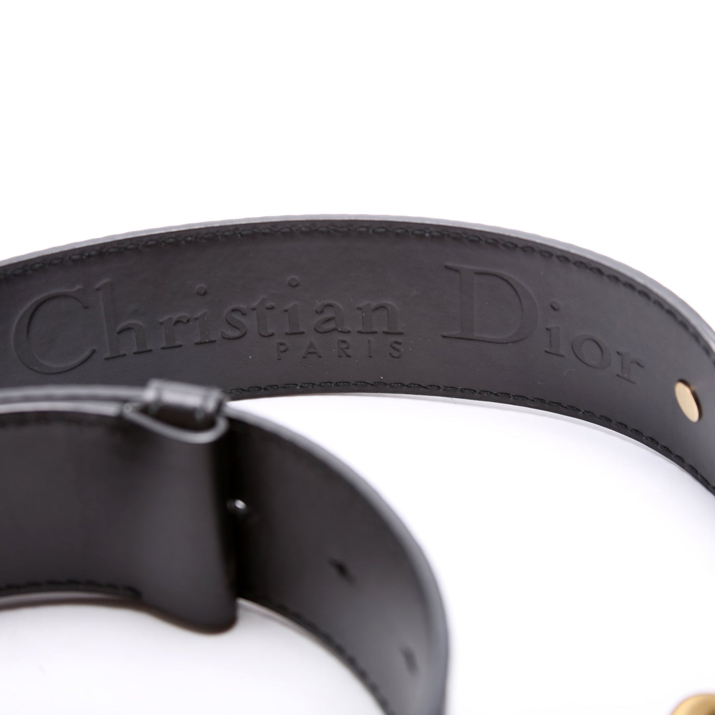 Studded J'adior Leather Strap