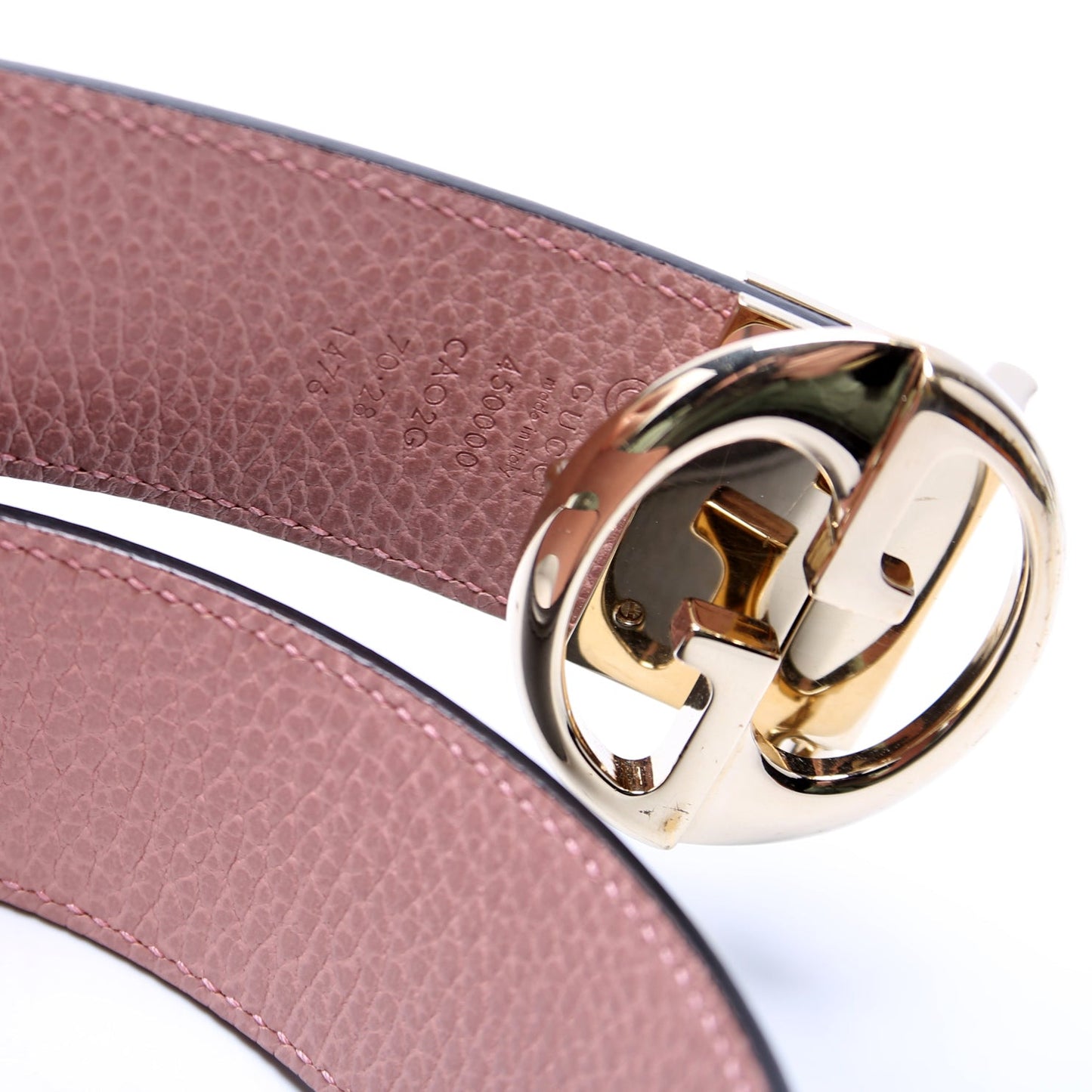 Gucci  Leather Reversible  Belt Size /
