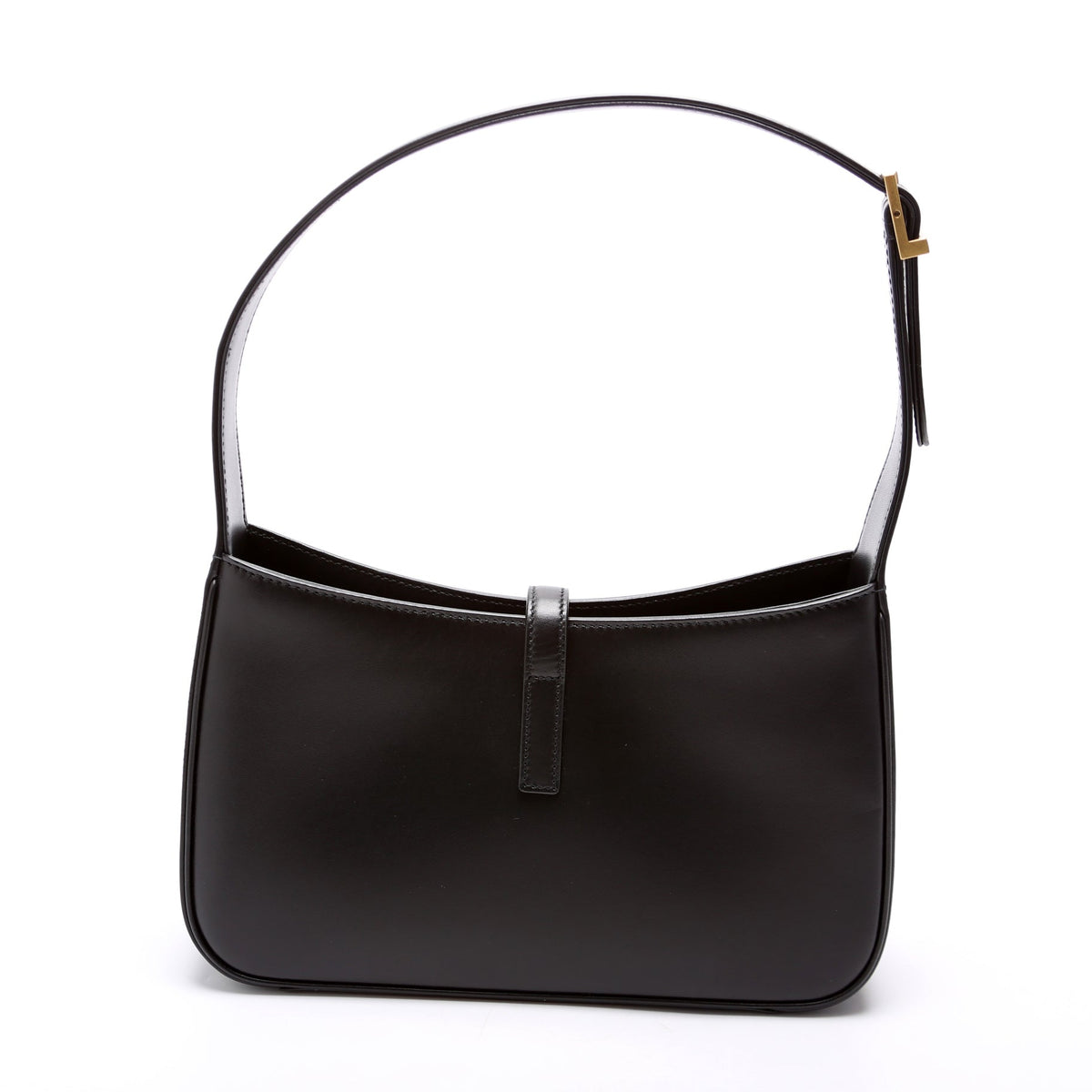 Le A   Leather Hobo Black
