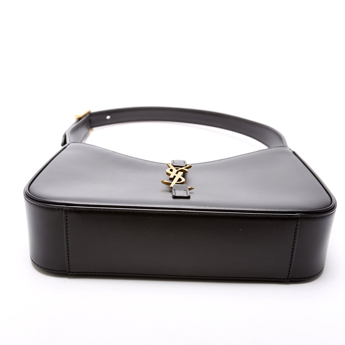Le A   Leather Hobo Black