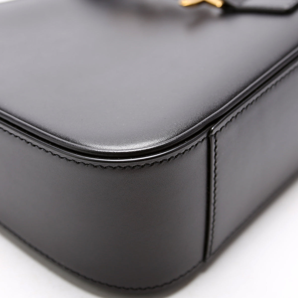 Le A   Leather Hobo Black