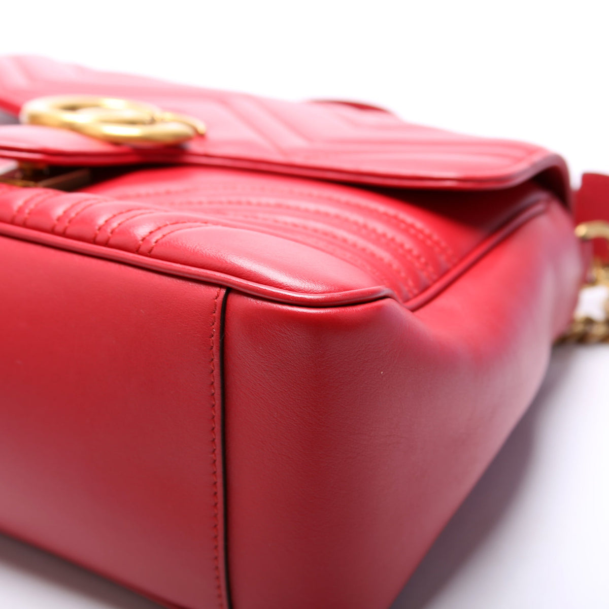 GG Marmont Small Top Handle Red