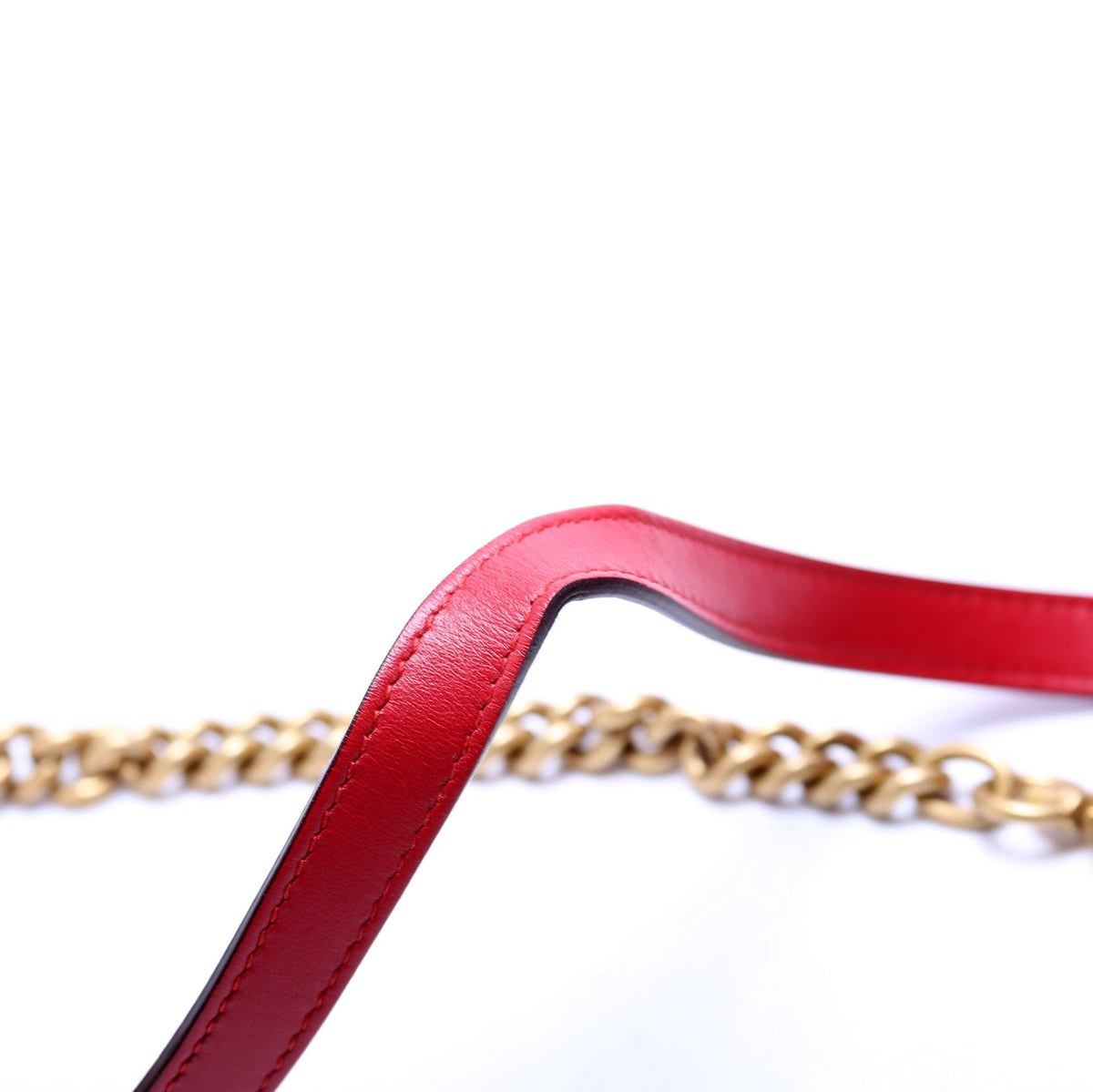 GG Marmont Small Top Handle Red