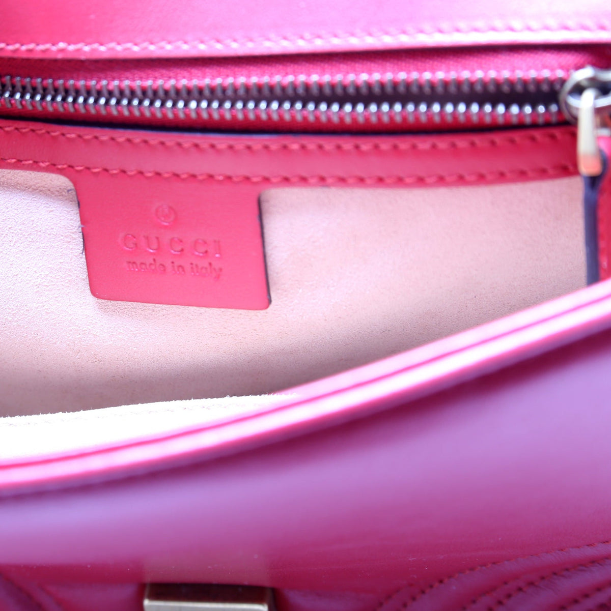 GG Marmont Small Top Handle Red