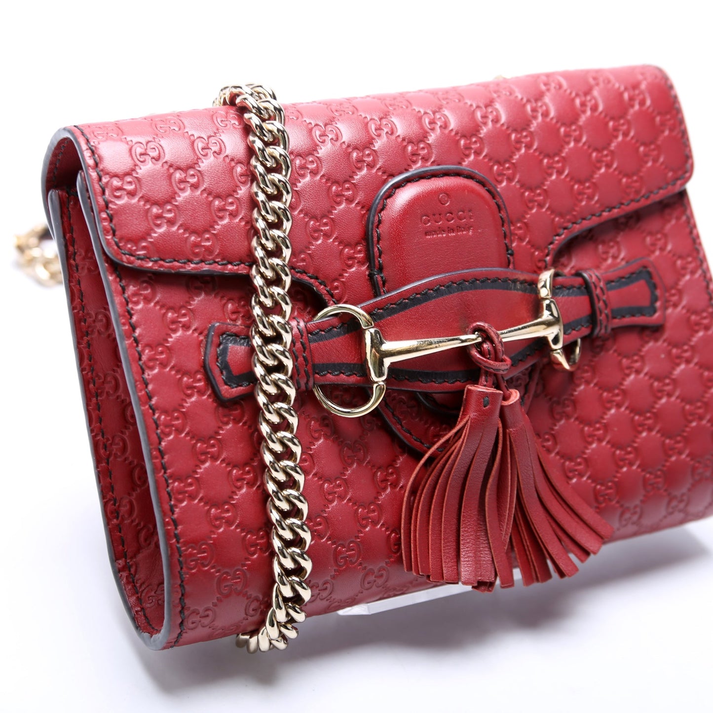 Gucci  Micro Guccissima Mini Emily Shoulder Bag