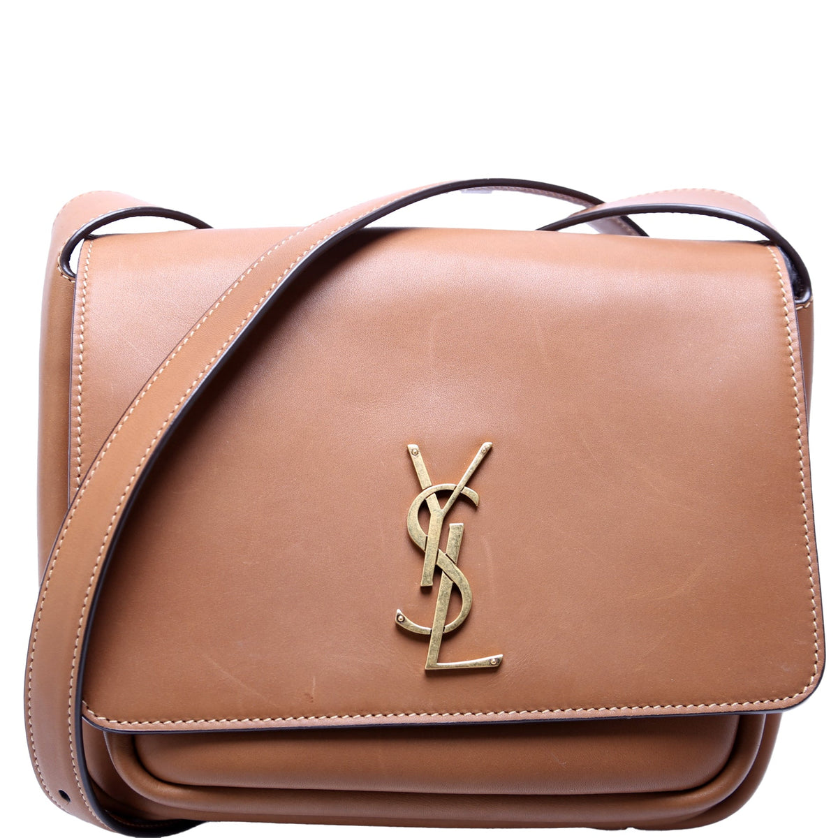 Niki Besace Smooth Leather Brown