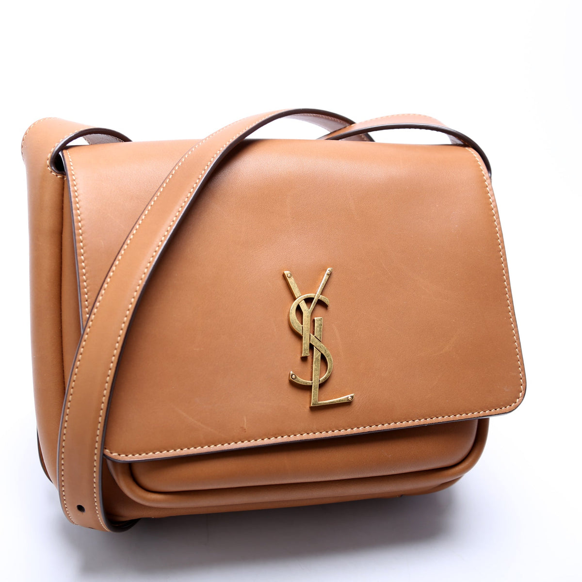 Niki Besace Smooth Leather Brown