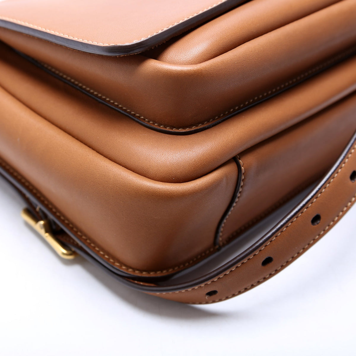 Niki Besace Smooth Leather Brown