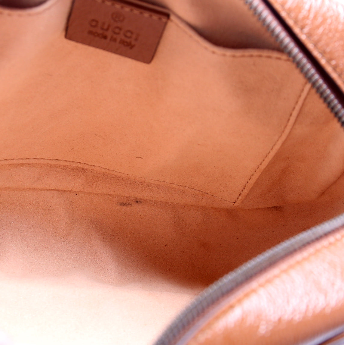 Marmont Small Leather Camera Brown