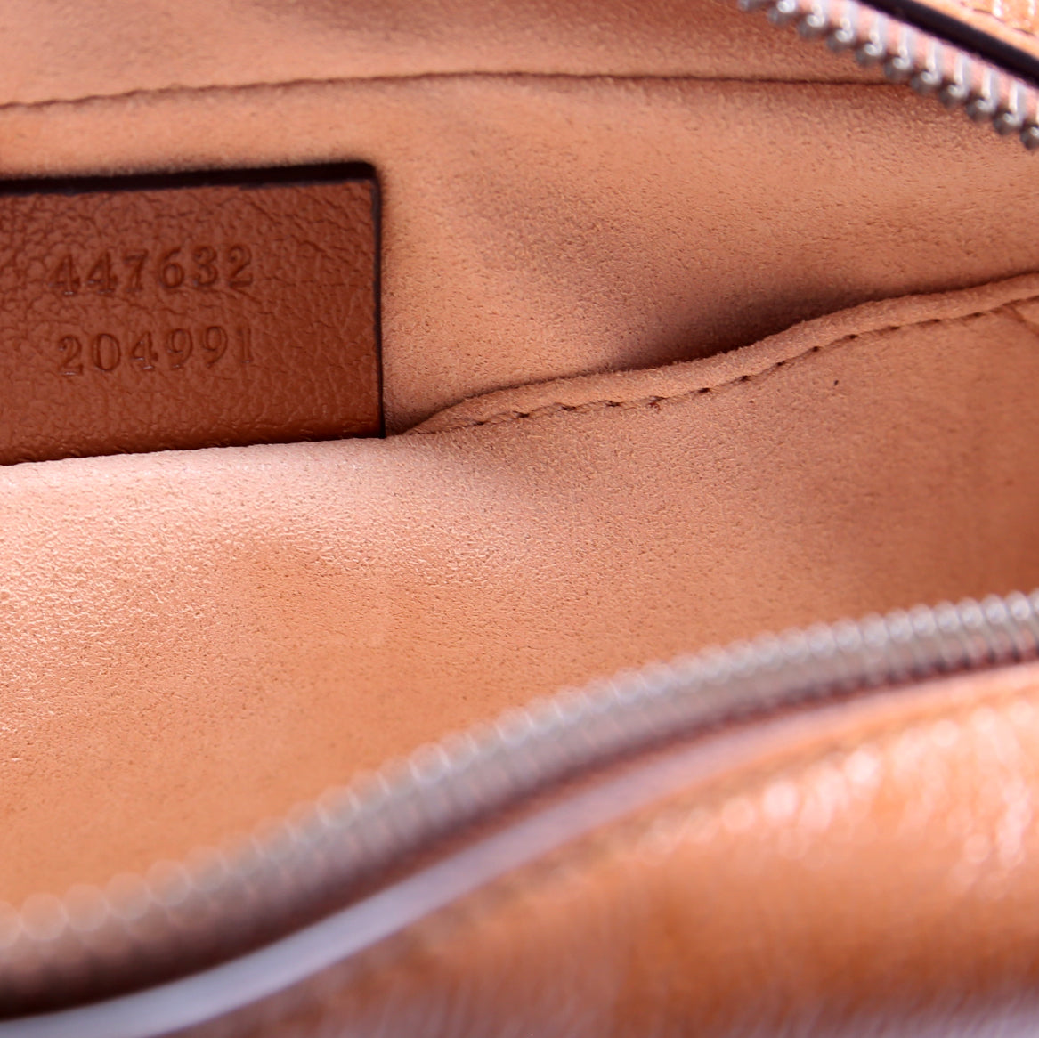 Marmont Small Leather Camera Brown