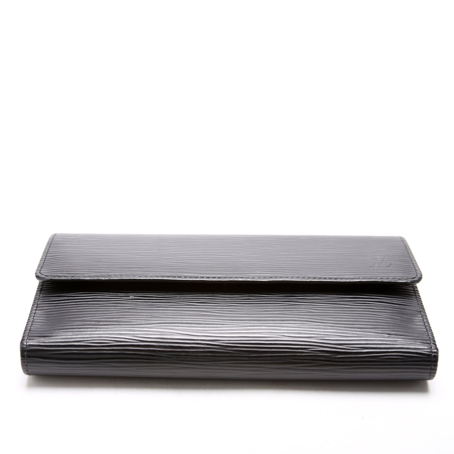 Porte Tresor International Wallet Epi Black