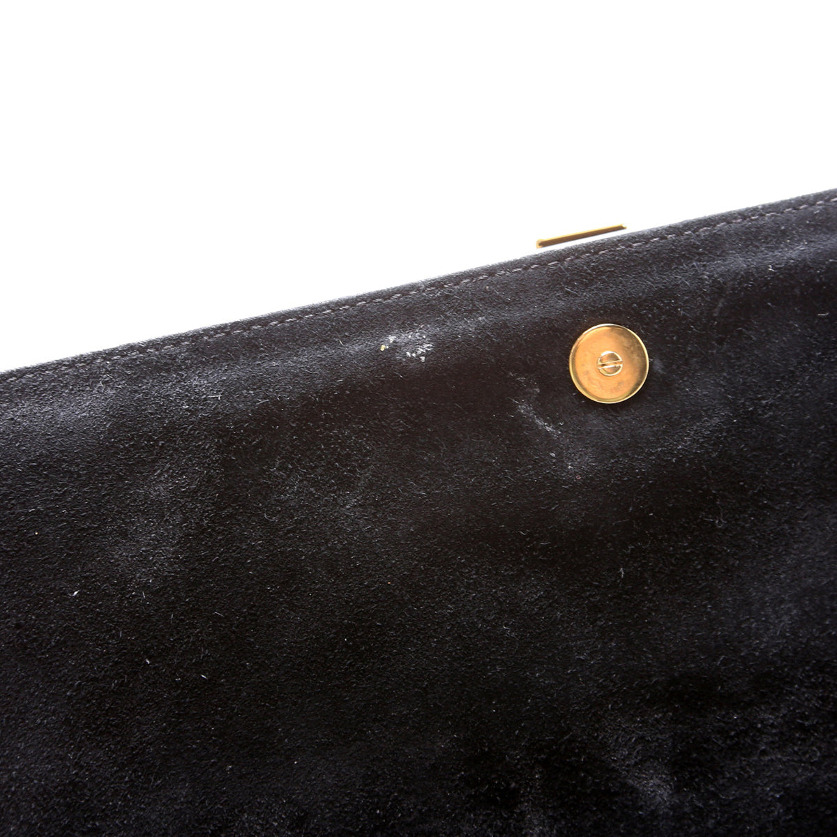 Classic Y Ligne Clutch Smooth Leather Black