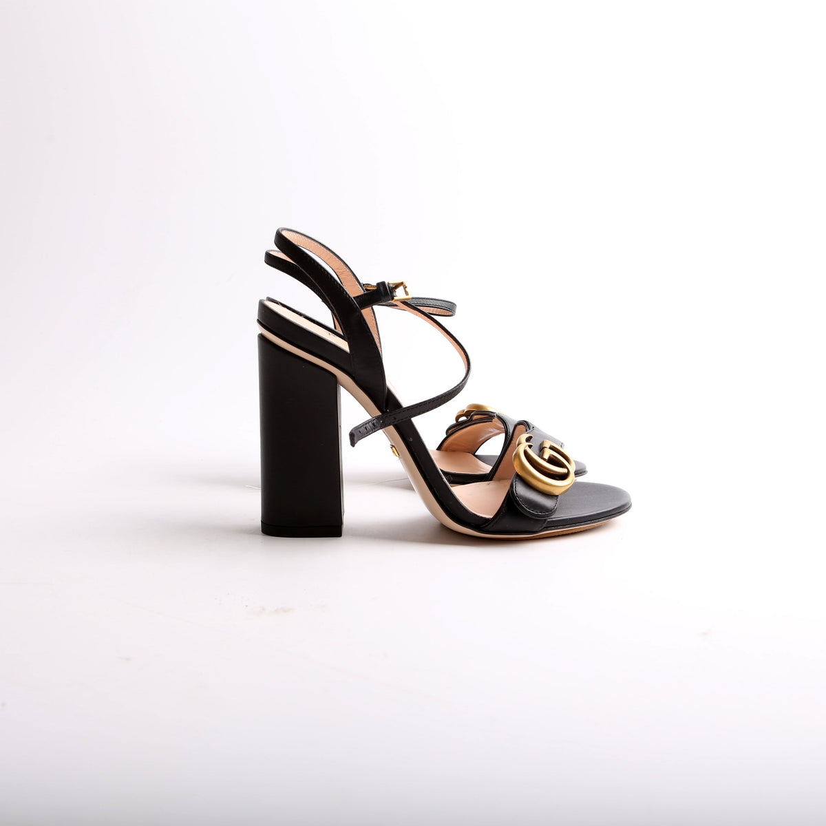 GG Marmont Block Heels Size