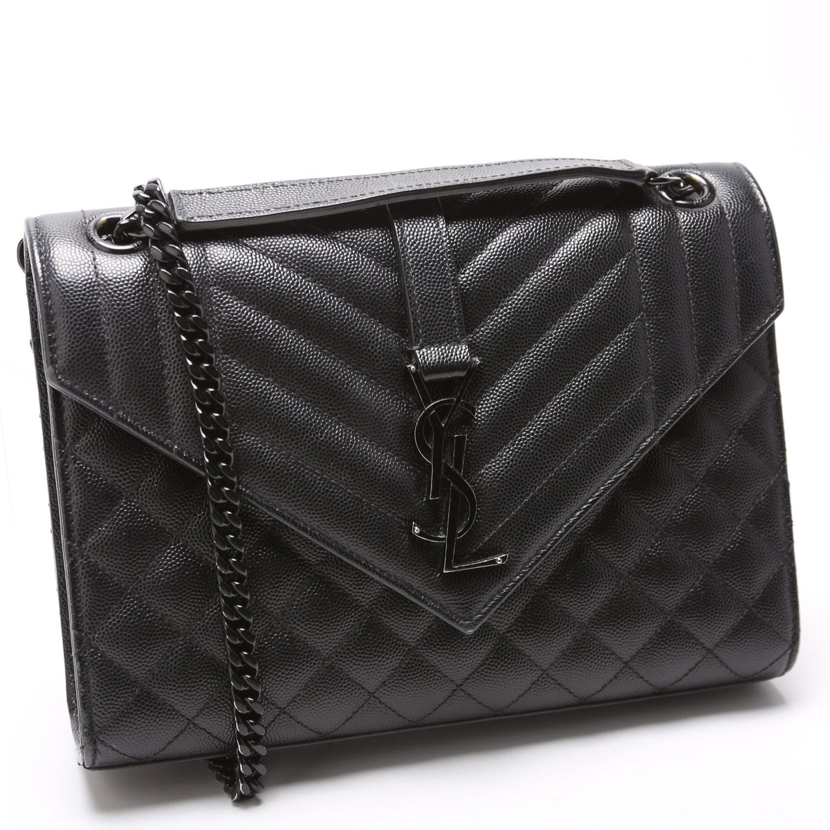 Envelope Medium Grain Triquilt Black
