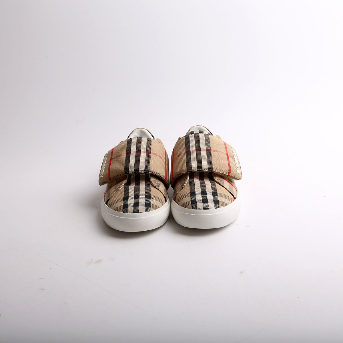 Check Print Sneakers Size 34