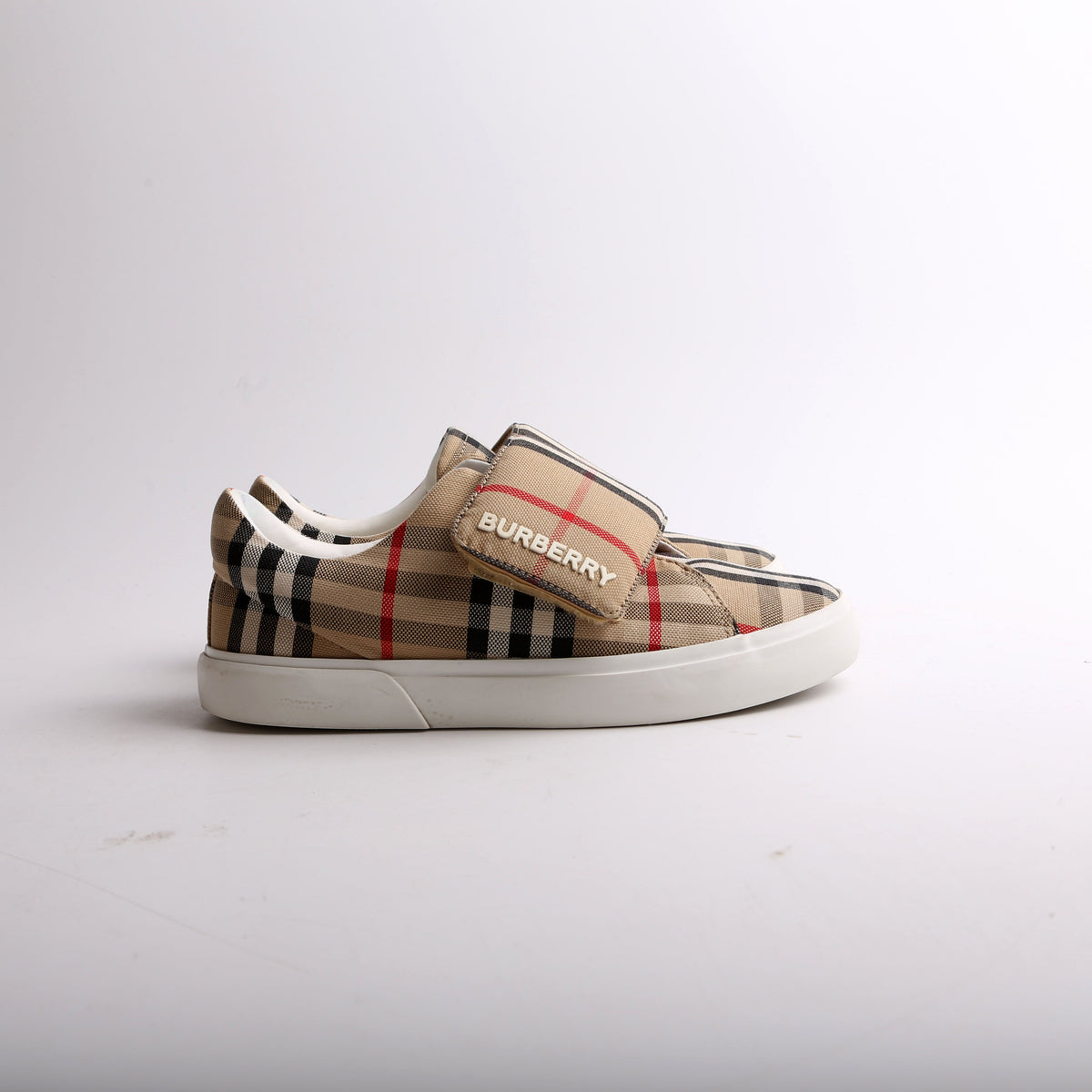 Check Print Sneakers Size 34