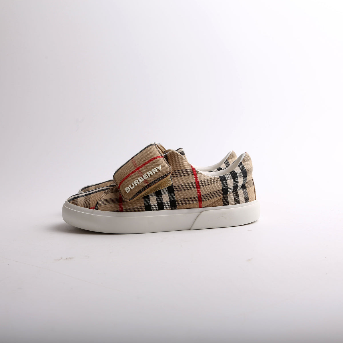 Check Print Sneakers Size 34