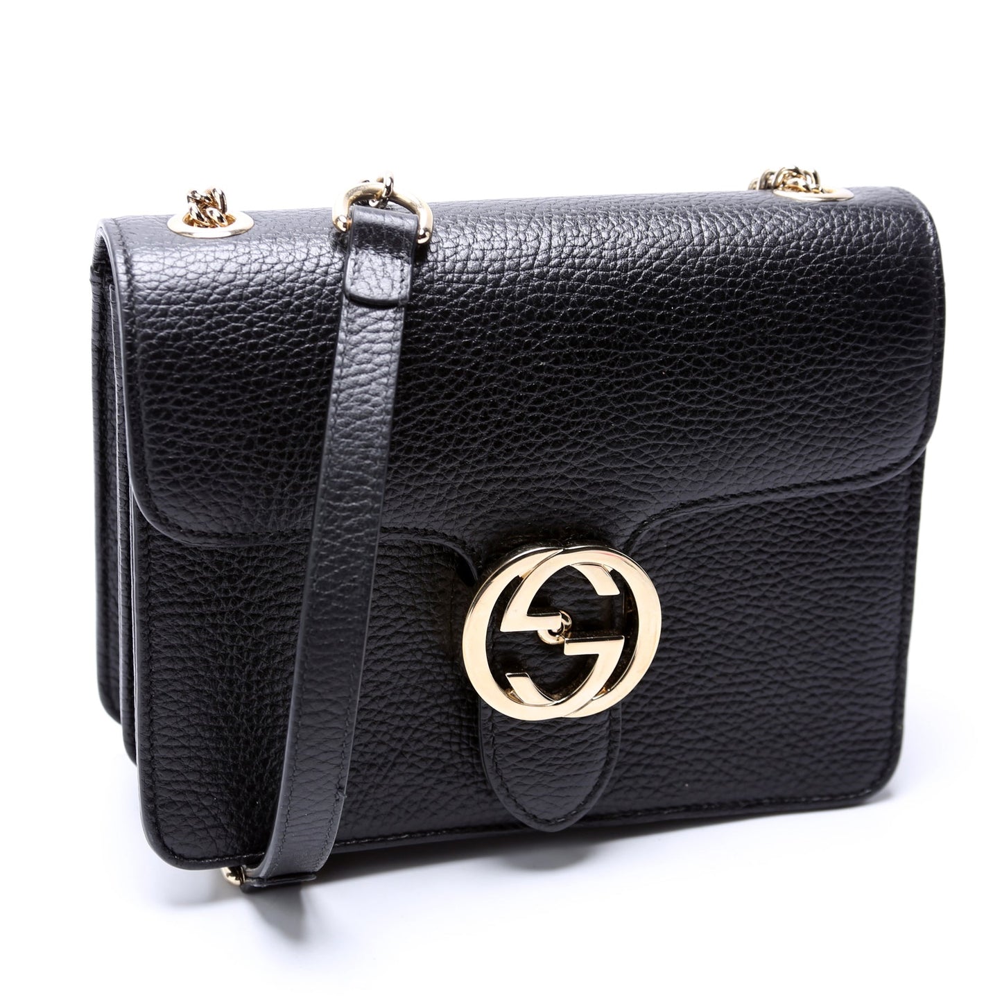 Gucci  Interlocking Small Crossbody Black
