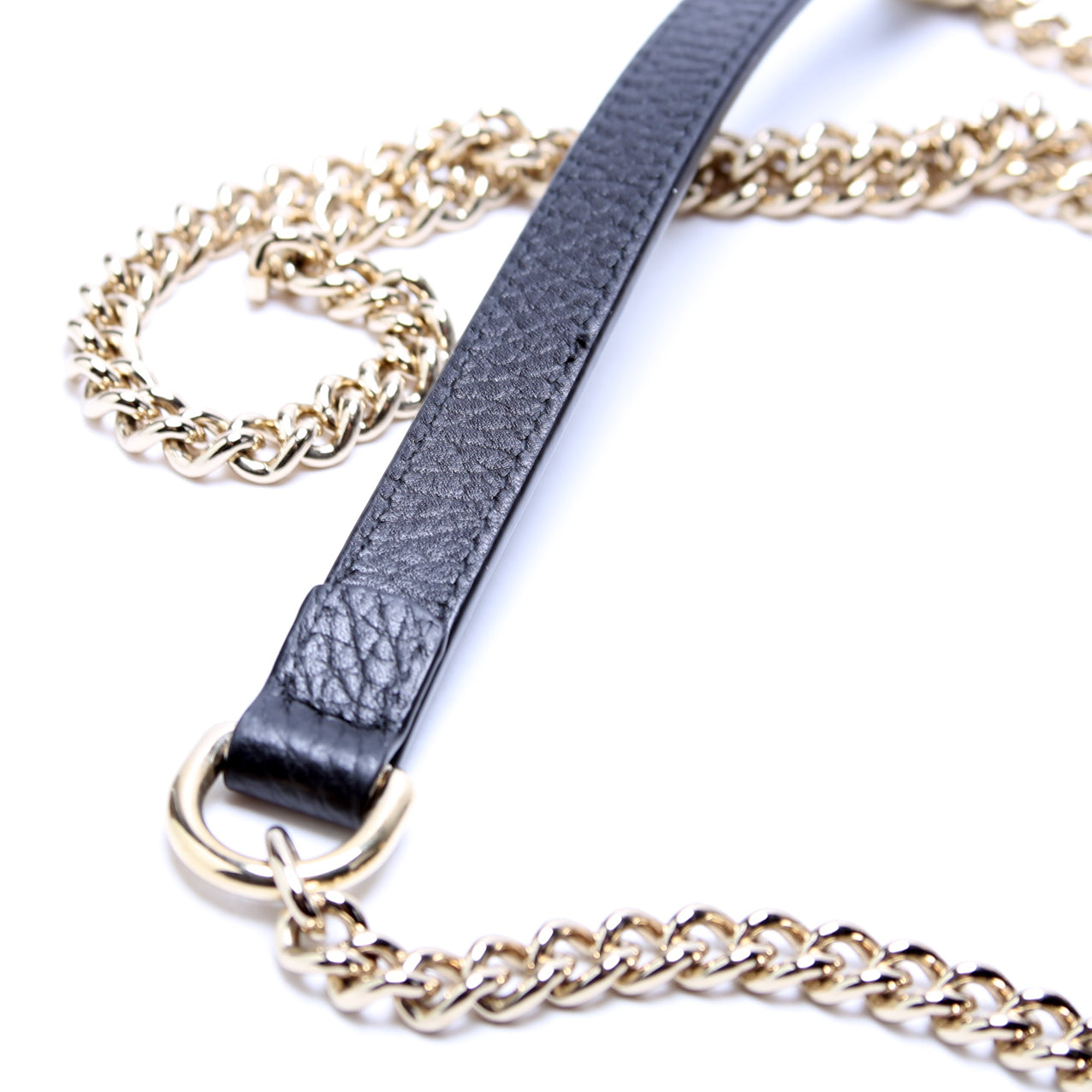 Interlocking Small Crossbody Black
