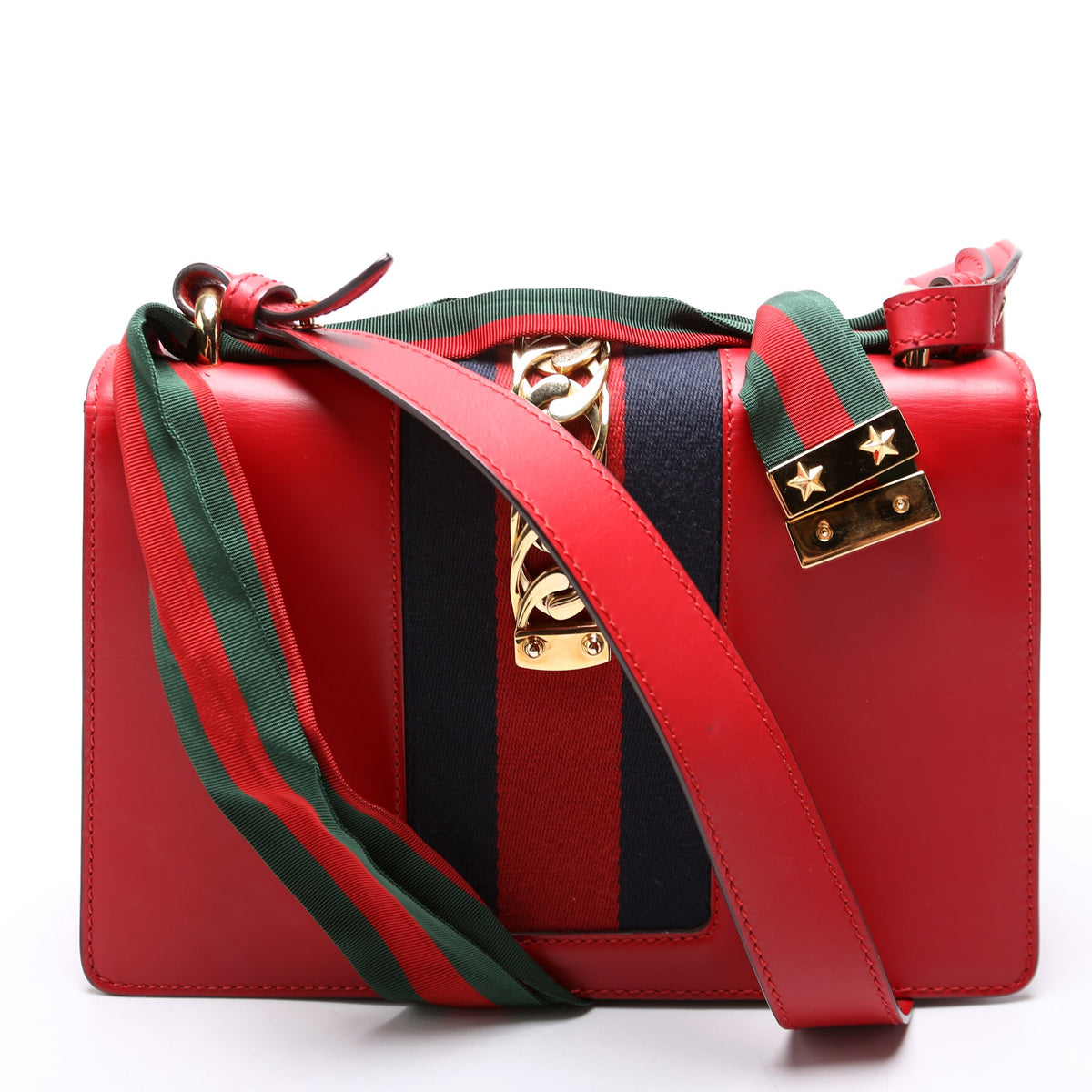 Sylvie Shoulder Small Red