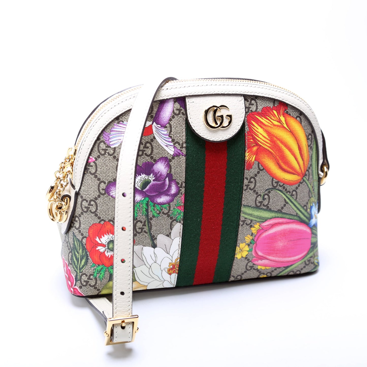 Ophidia GG Flora Small Crossbody