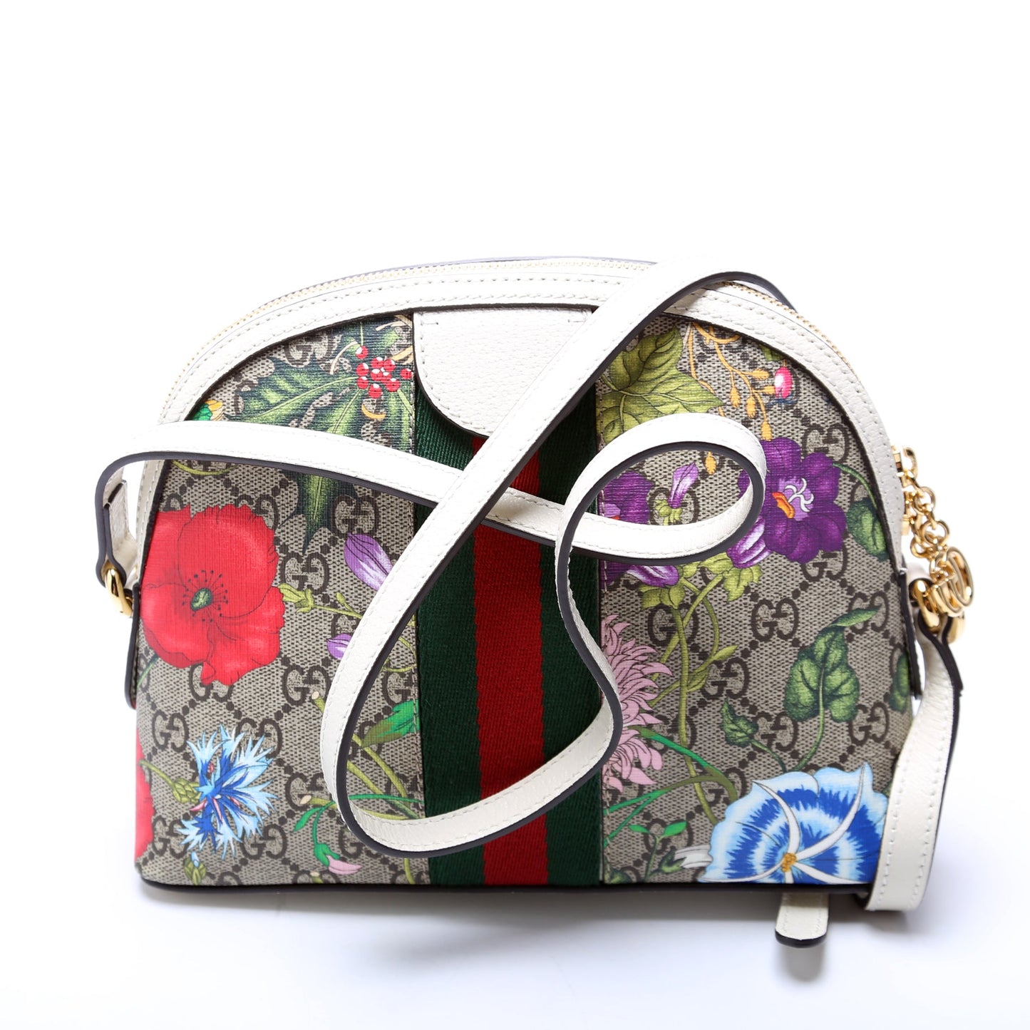 Ophidia GG Flora Small Crossbody