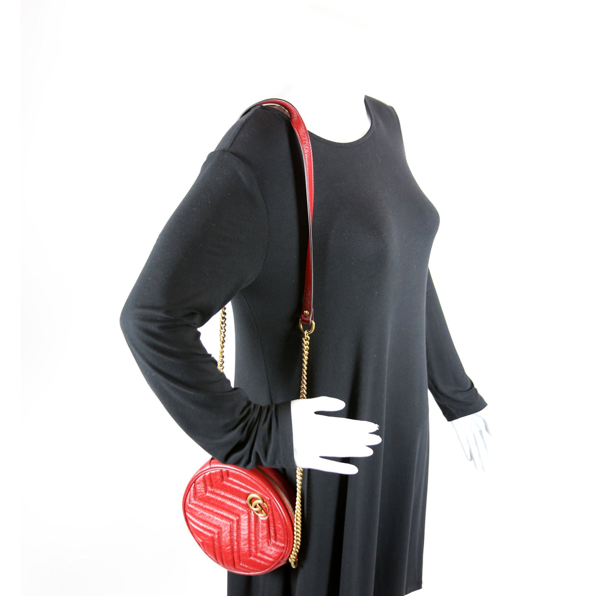 Marmont Mini Round Red