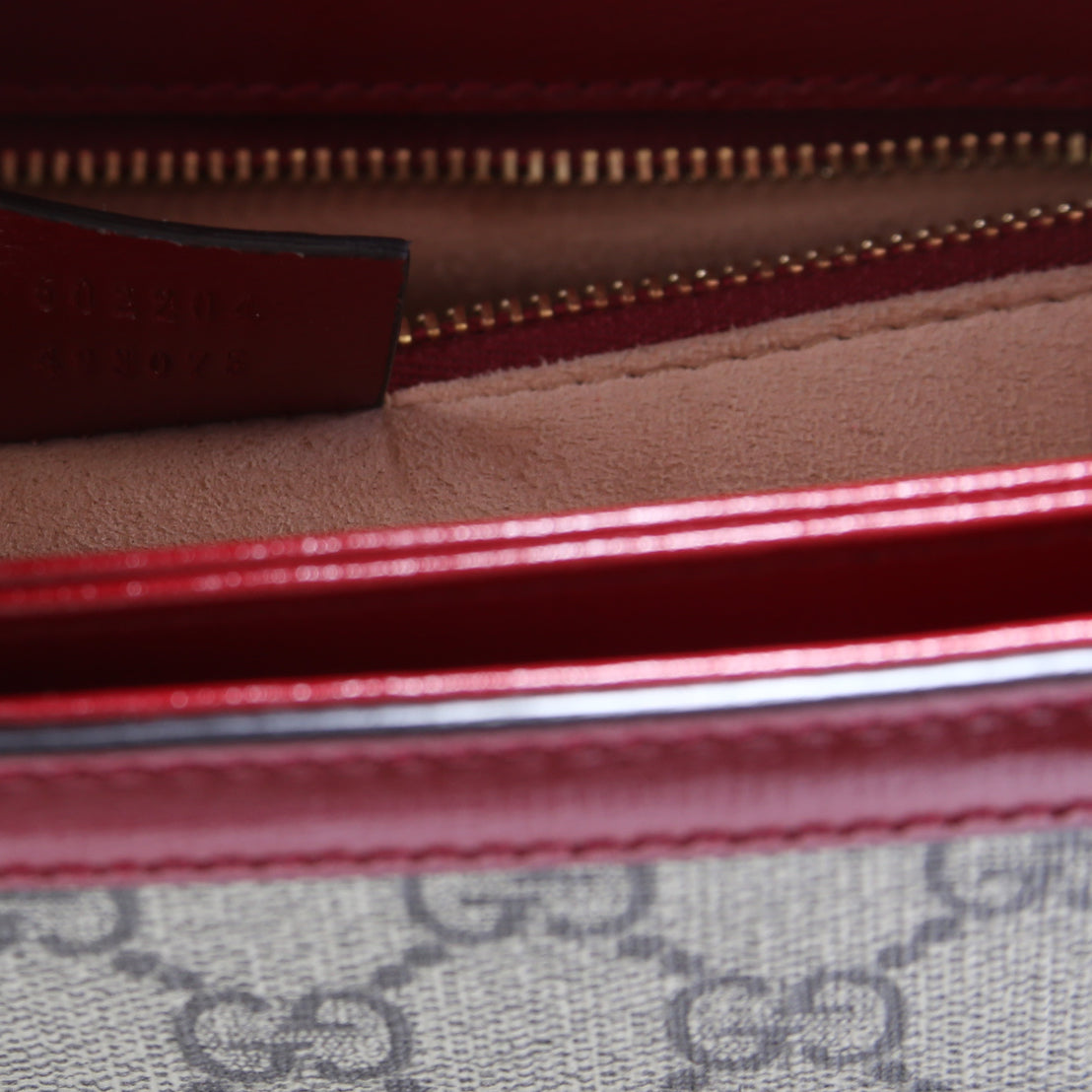 Horsebit  Shoulder Bag Red