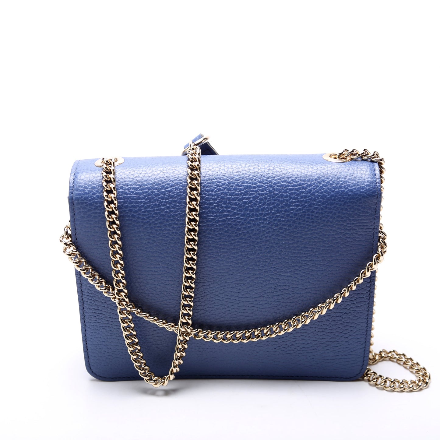 Interlocking Small Crossbody Blue