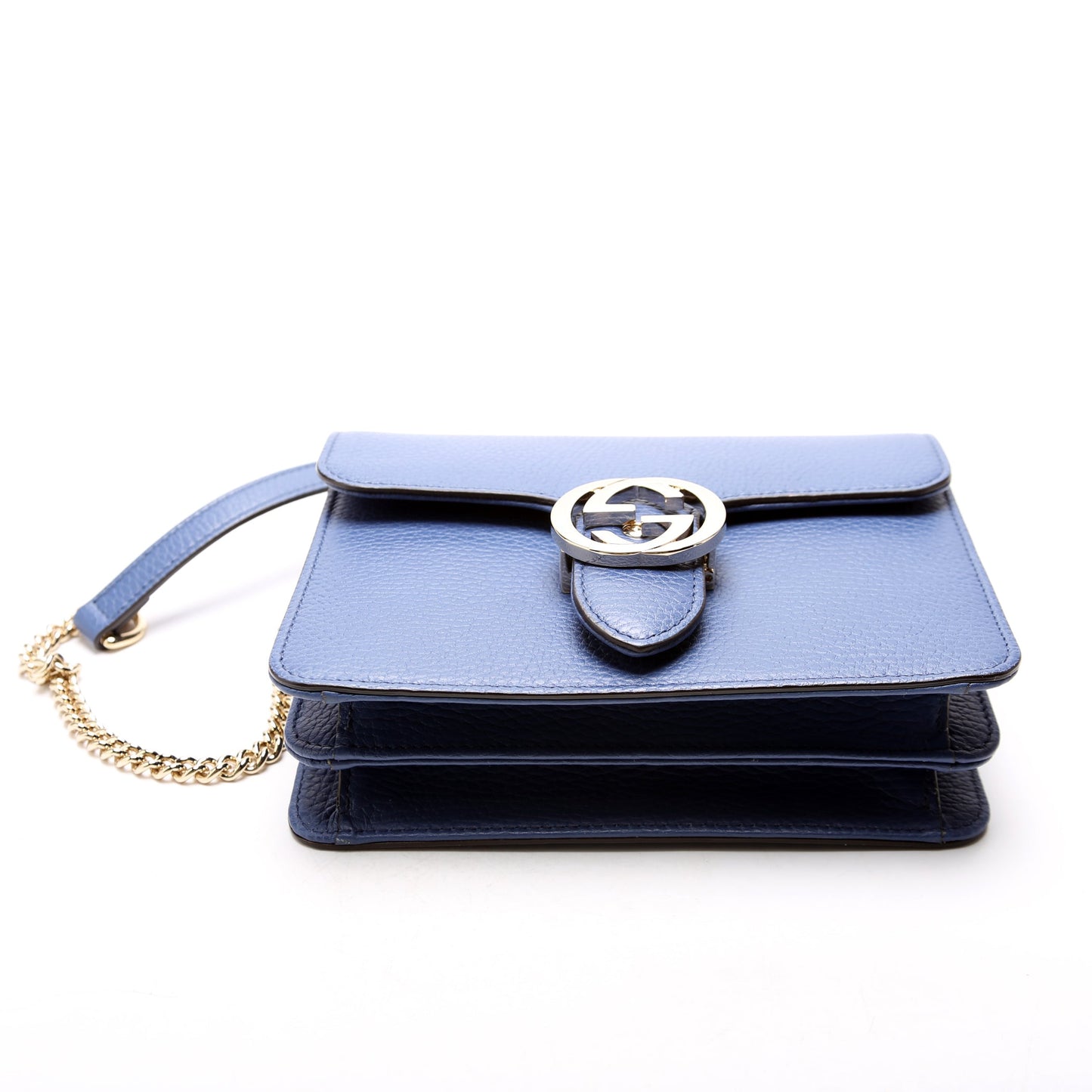 Interlocking Small Crossbody Blue