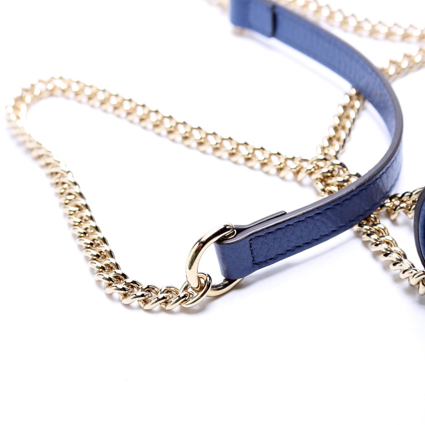 Interlocking Small Crossbody Blue