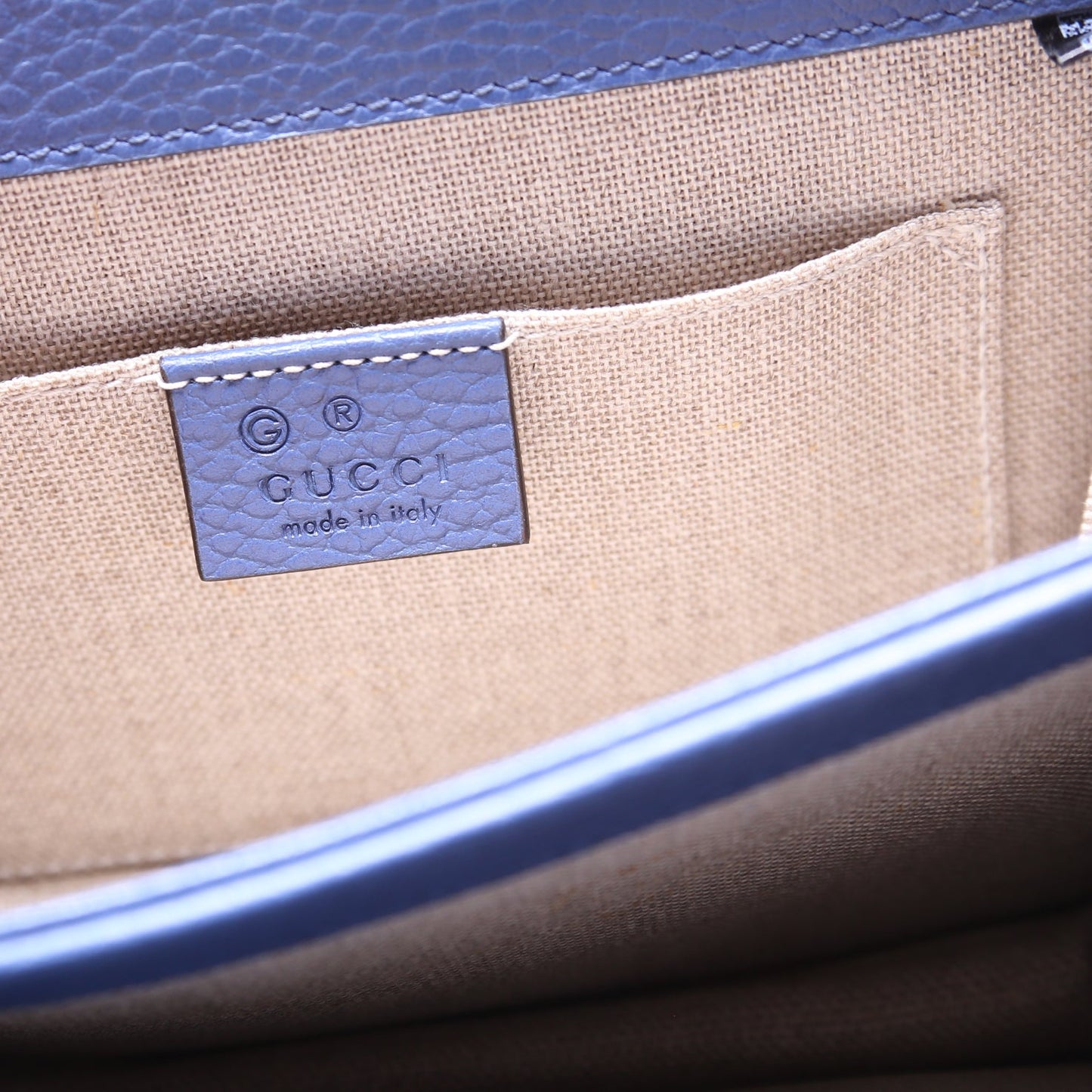 Interlocking Small Crossbody Blue
