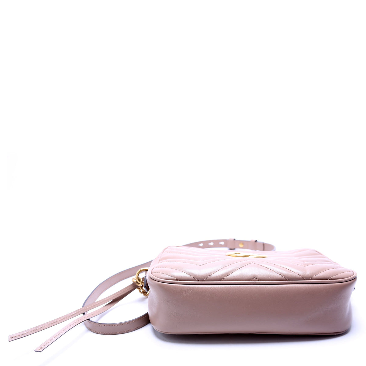 Marmont Small Leather Camera Tan
