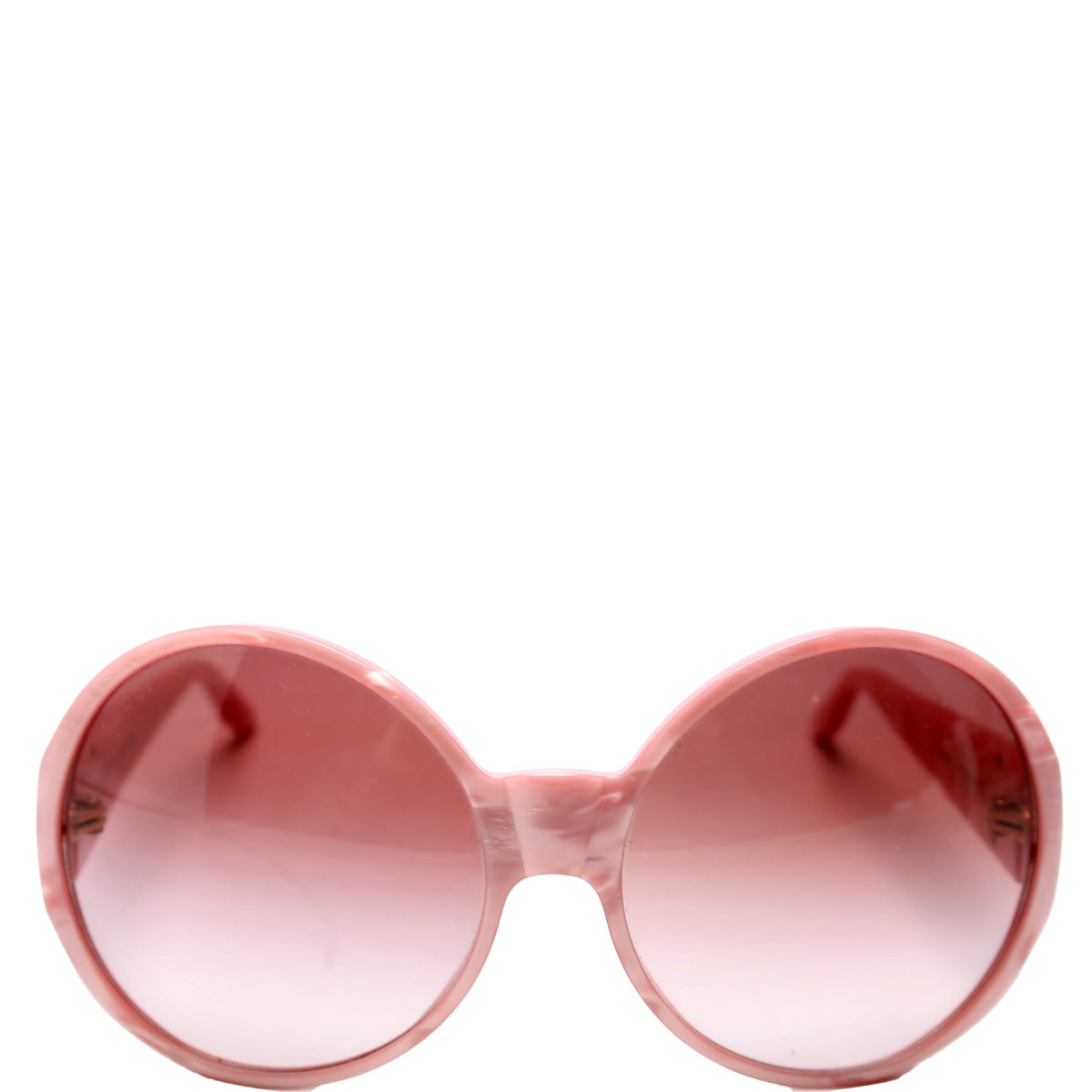 GGS Oversized Round Sunglasses Pink