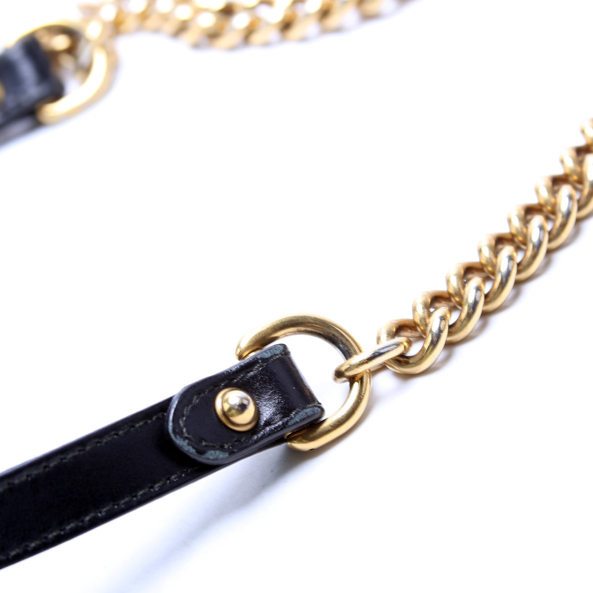 Marmont Leather Shoulder Flap Mini Black