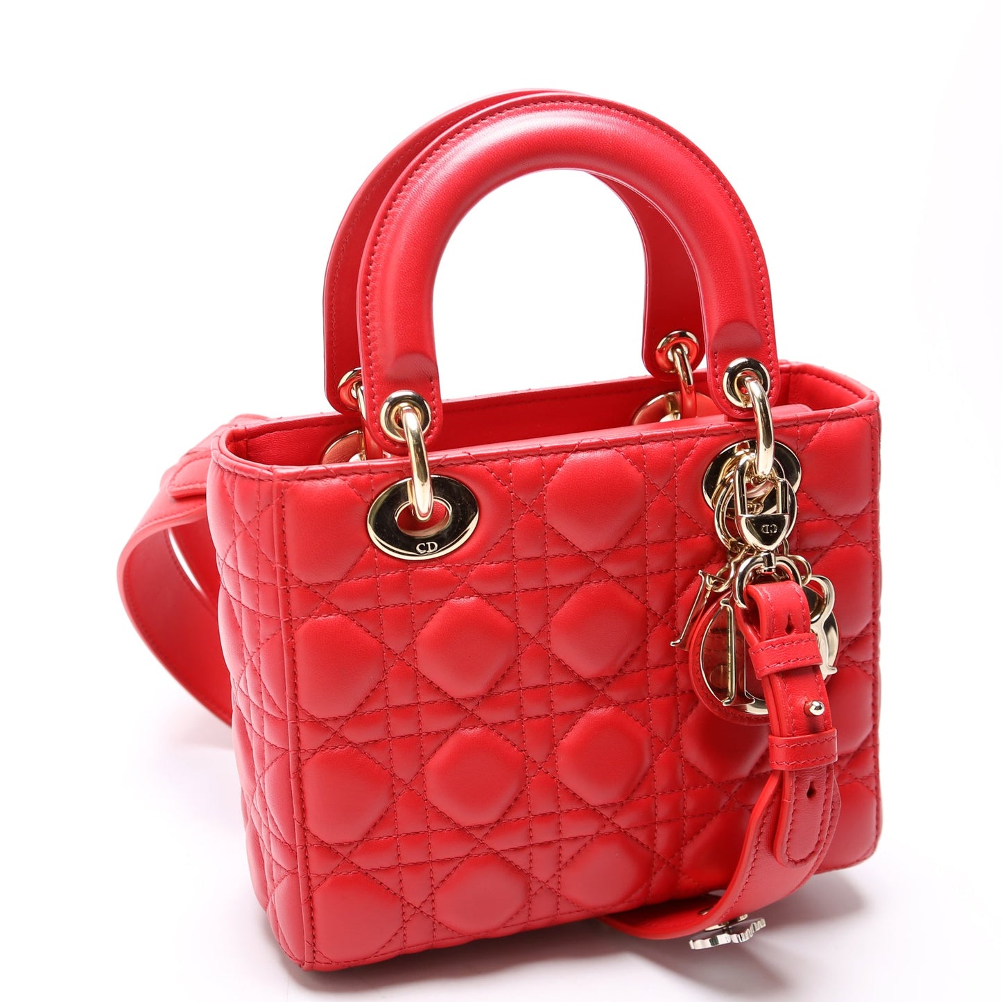 Lady Dior AbcDior Small Red