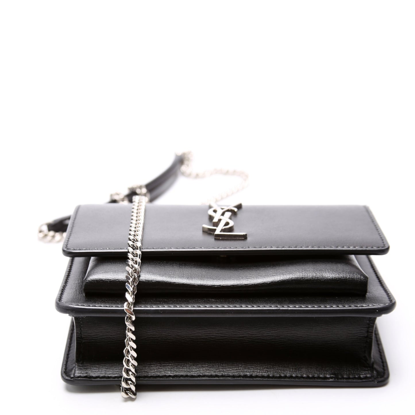 Sunset Chain Wallet Black