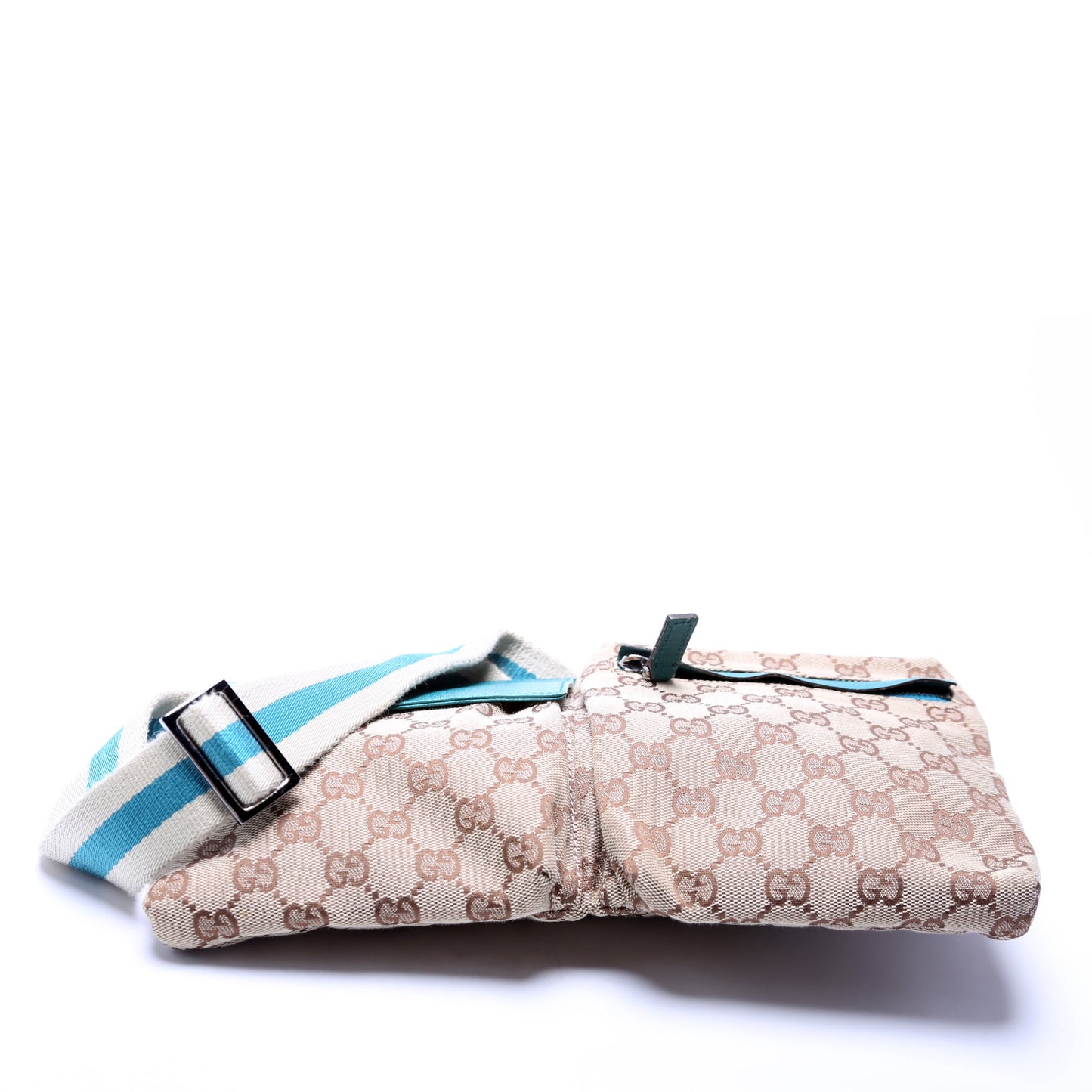 Gucci  GG Canvas Waist Bag Blue