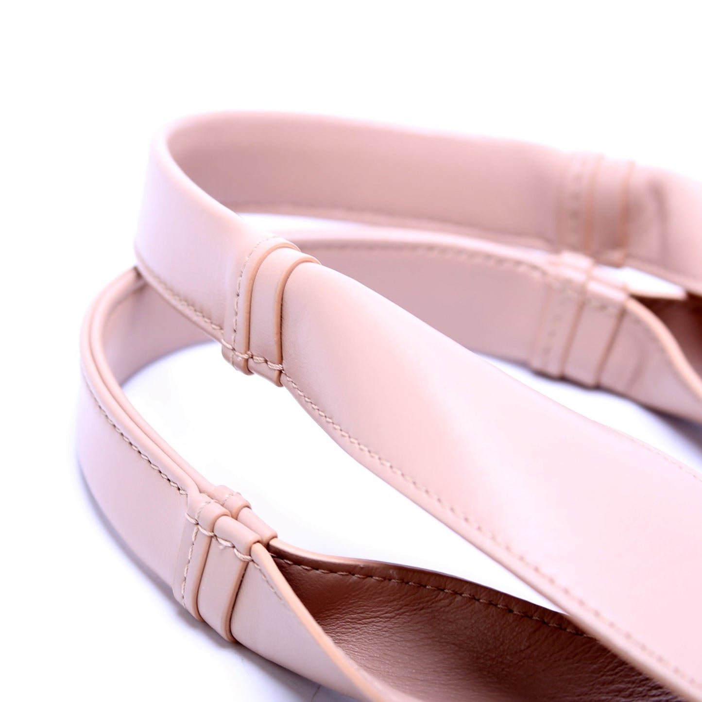 Woody Medium Leather Tote Pink