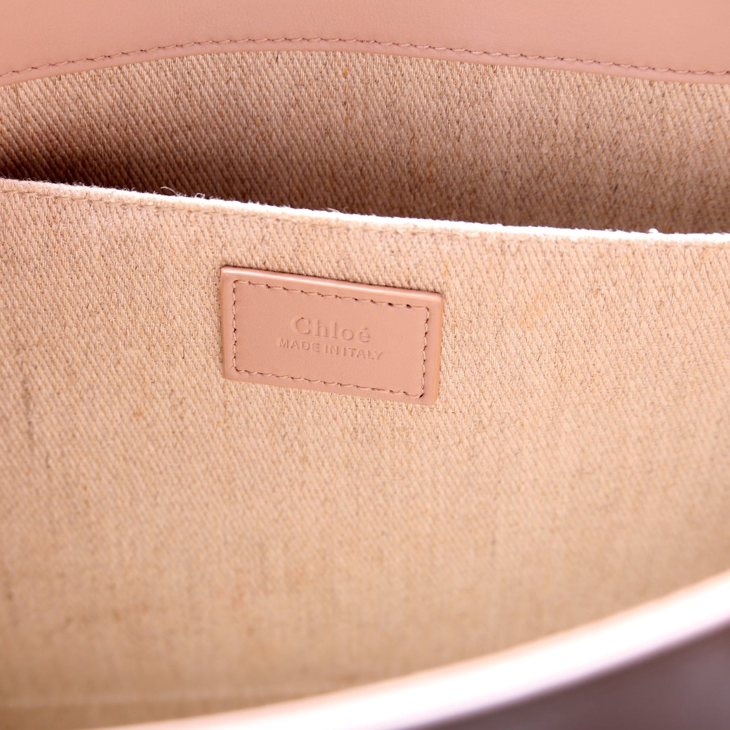 Woody Medium Leather Tote Pink