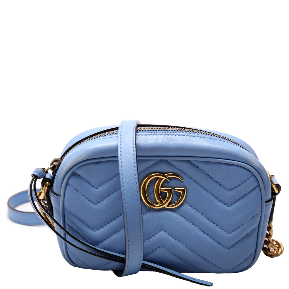 Marmont Mini Camera Bag Blue