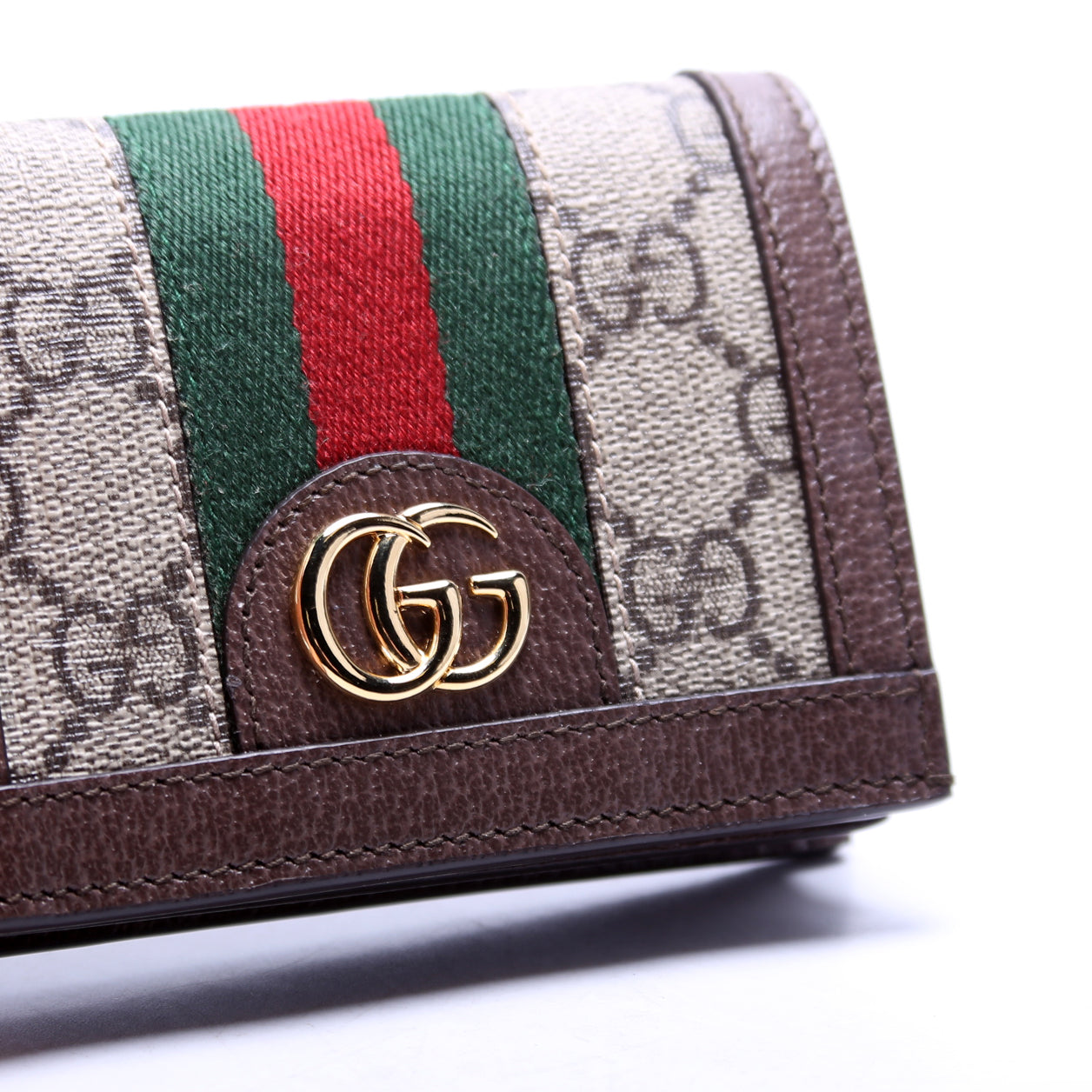 Ophidia GG Card Case Wallet